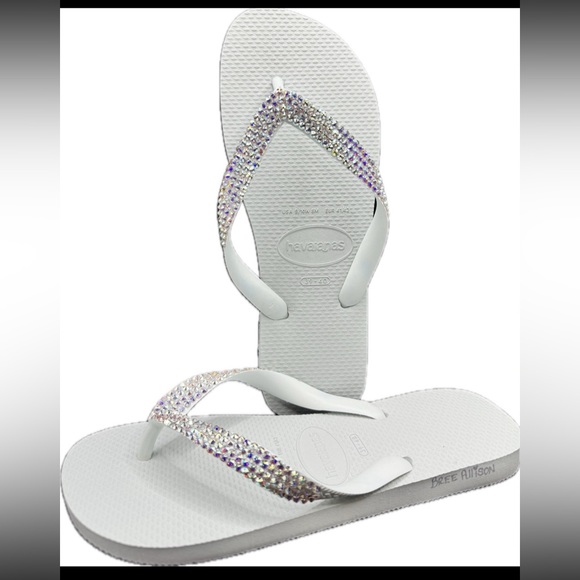 Bree Allison Designs Hand Crafted Crystal Flip Flops for Style-Savvy Individuals - Picture 6 of 8